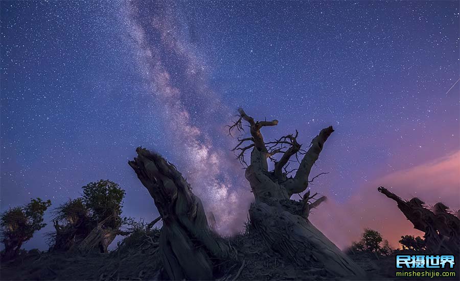 拍摄星空的参数设置 然后拍摄星空
