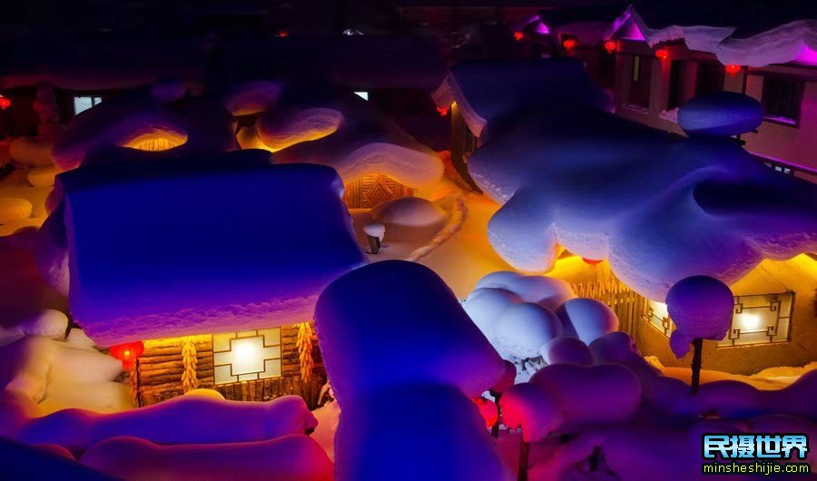 雪乡摄影全景最佳位置 雪乡旅拍